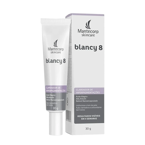 Gel Creme Clareador Concentrado Mantecorp Blancy 8 30g