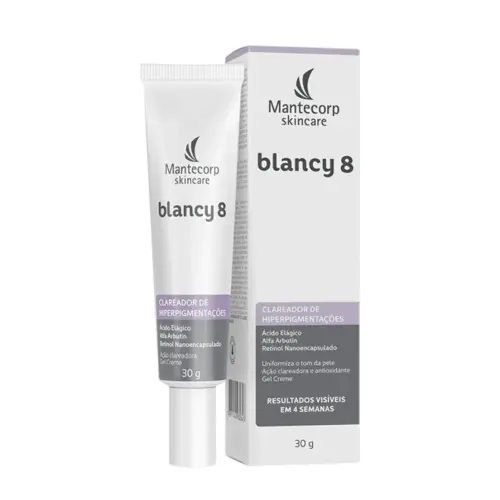 Gel Creme Clareador Concentrado Mantecorp Blancy 8 30g