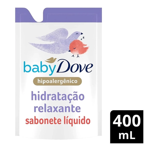 Sabonete Líquido Dove Baby Hidratação Relaxante Hora de Dormir Refil 400ml