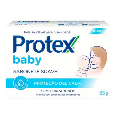 Sabonete em Barra Infantil Protex Baby Proteção Delicada 85G