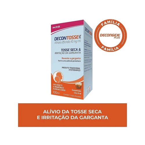Decontosse 40Mg/Ml Aché Suspensão Oral 100Ml + 1 Copo Dosador