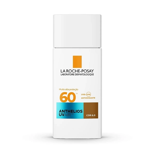 Protetor Solar Facial La Roche-Posay Anthelios UVAir FPS 60 Cor 6.0 45ml