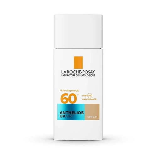 Protetor Solar Facial La Roche-Posay Anthelios UVAir FPS 60 Cor 2.0 45ml