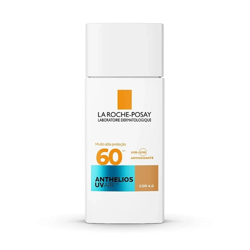 Protetor Solar Facial La Roche-Posay Anthelios UVAir FPS 60 Cor 4.0 45ml