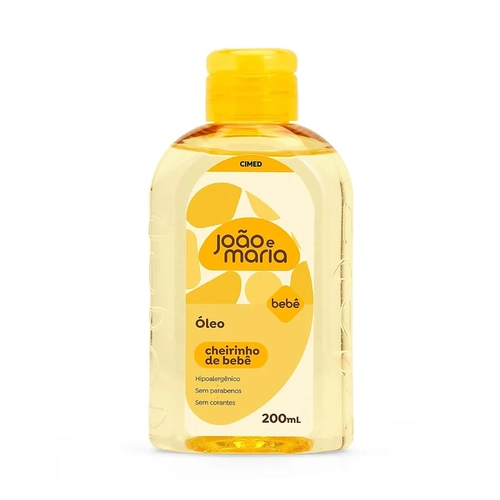 Óleo Corporal João e Maria Bebê Cimed 200ml