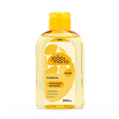 Colônia Infantil Cheirinho de Bebê João e Maria Cimed 200ml