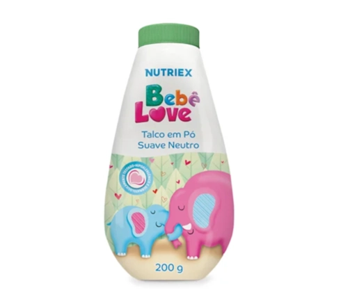 Talco Bebê Love Suave Neutro 200G