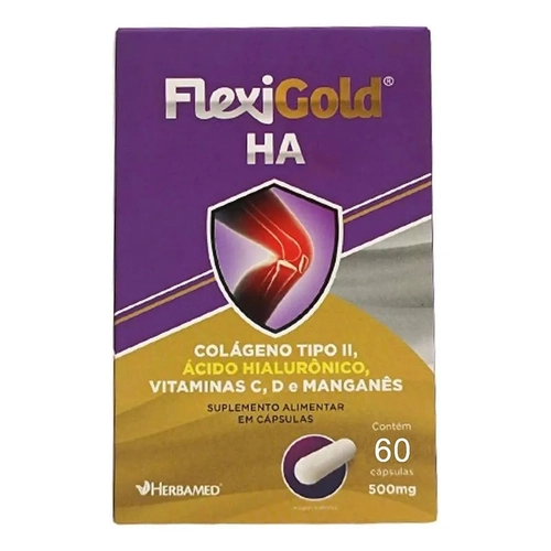 Flexigold HA 40Mg 60 Capsulas