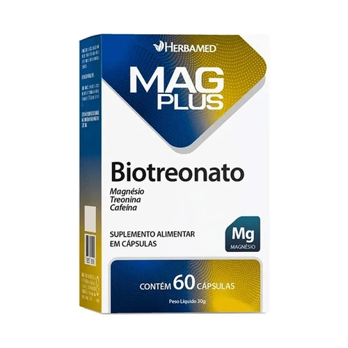 Magplus Biotreonato 60 Capsulas