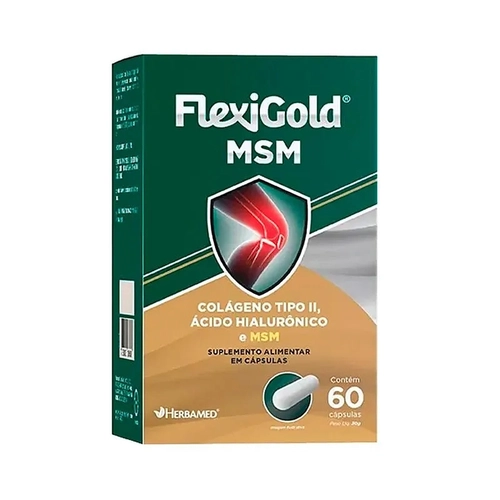 Flexigold MSM 500Mg 60 Capsulas