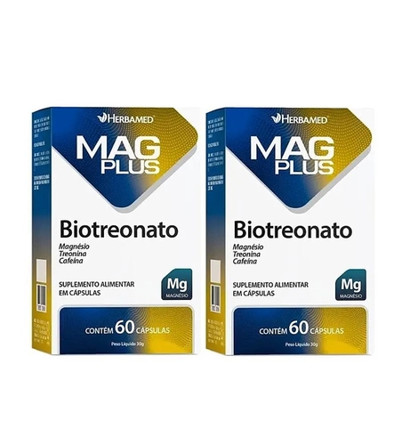 Magplus Bisglicinato 60 Capsulas