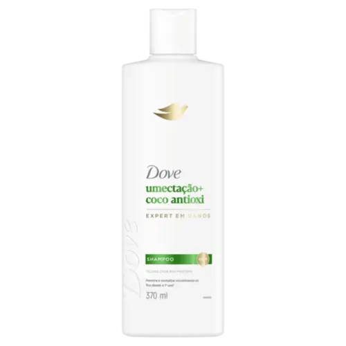 Shampoo Dove Umectação + Coco Antioxi 370ml
