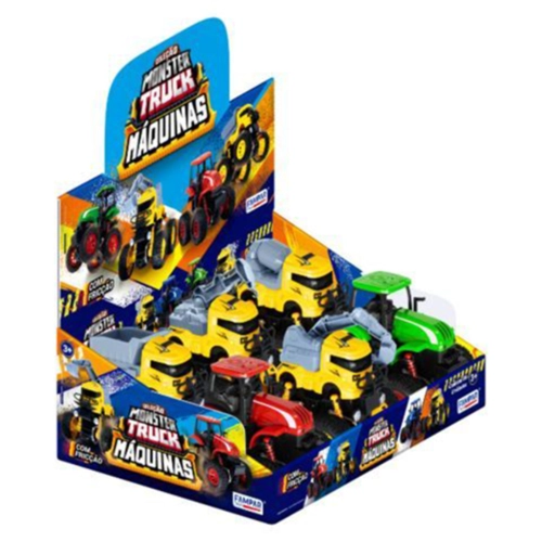 Brinquedo Monster Truck Maquinas Agricolas