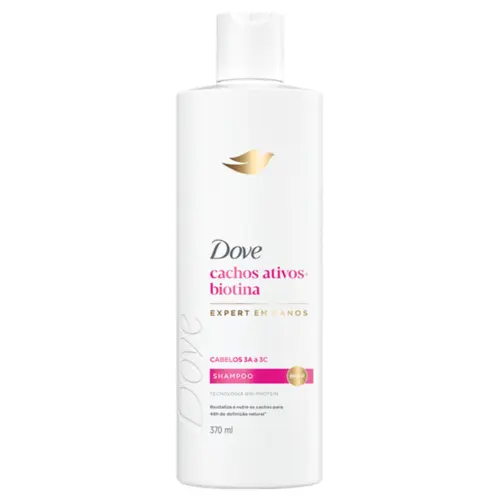 Shampoo Dove Cachos Ativos + Biotina 370ml