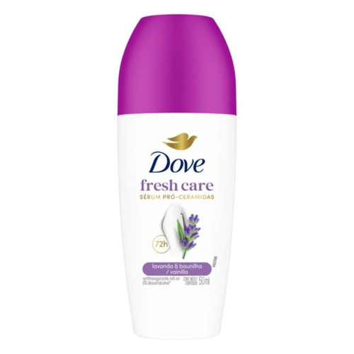 Desodorante Roll-On Dove Fresh Care Lavanda & Baunilha 50ml