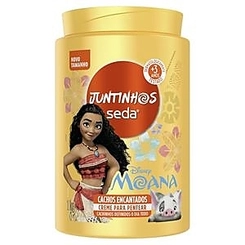 Creme Para Pentear Seda Infantil Juntinhos Cachos Encantados Moana 1kg