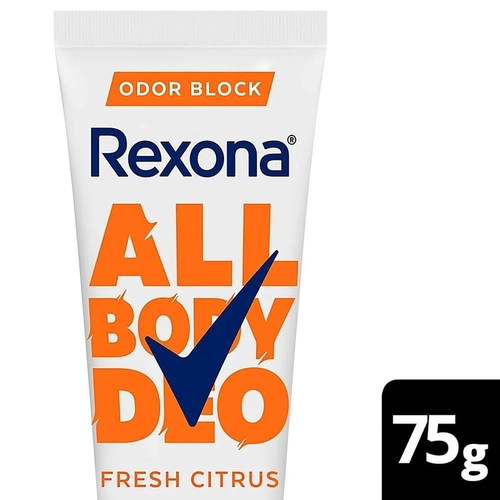 Desodorante Corporal Creme Rexona All Body Deo Fresh Citrus 0% Alumínio 75g
