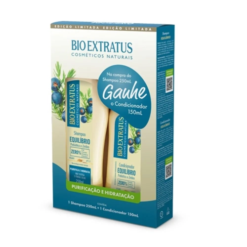 Kit Bio Extratus Equilíbrio Shampoo 250ml + Condicionador 150ml