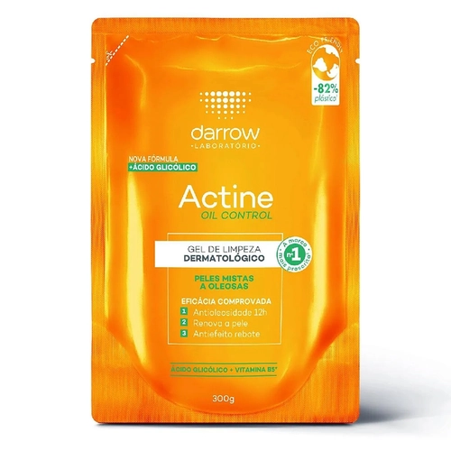 Refil Gel De Limpeza Facial Actine Control Darrow 300G