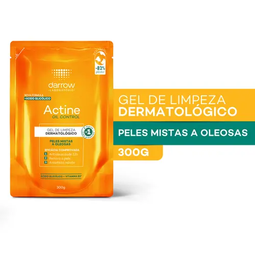 Refil Gel De Limpeza Facial Actine Control Darrow 300G