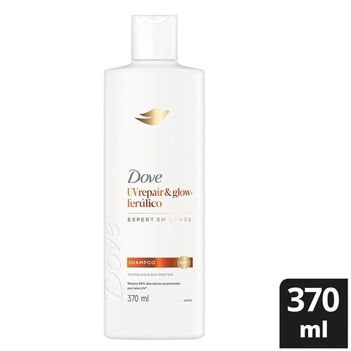 Shampoo Dove UV Repair&Glow + Ferúlico 370ml
