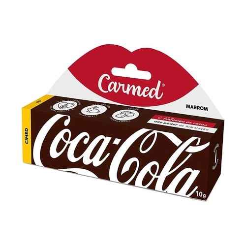Carmed Coca Cola Marrom 10G