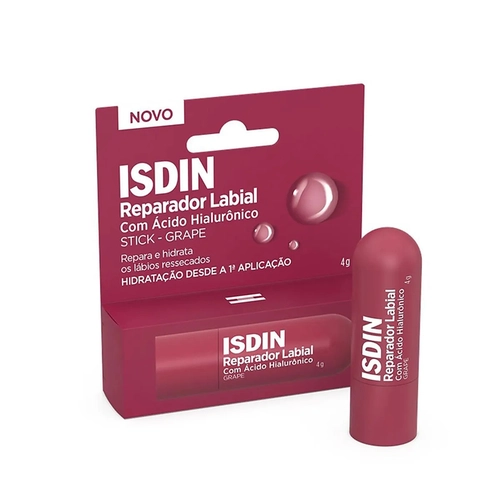 Reparador Labial Isdin Stick Grape 4G