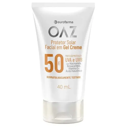 Protetor Solar Facial OAZ Fps50 40G