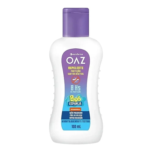 Repelente De Insetos Oaz Infantil 8 Horas Loção 100ml