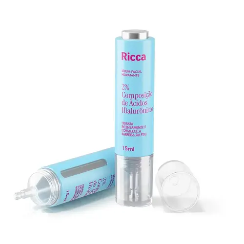 Sérum Facial Ricca Hidratante Ácido Hialurônico 15ml