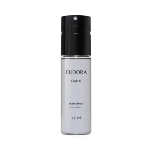 Body Spray Desodorante Corporal Club 6 Masculino Eudora 100ml