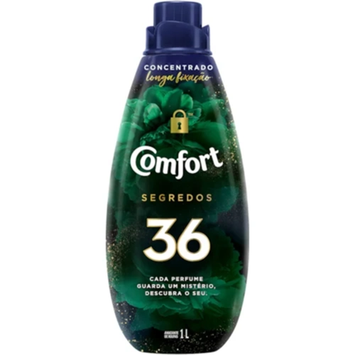 Amaciante Comfort Segredos 36 Verde 1 Litro