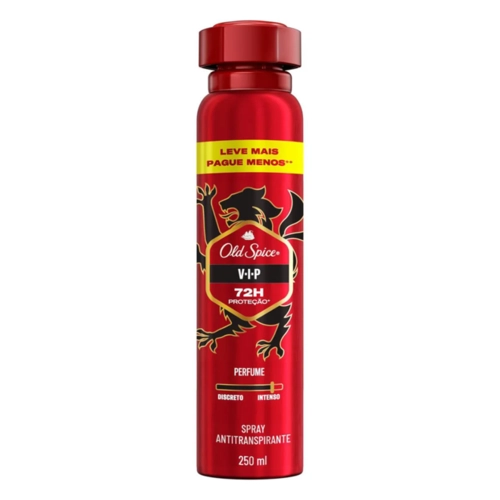 Desodorante Aerosol Old Spice Vip 250ml