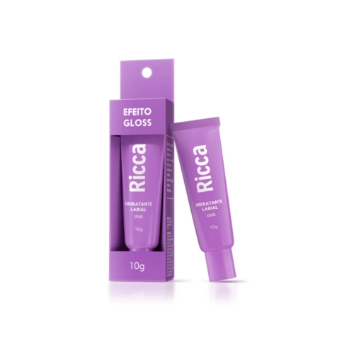 Hidratante Labial Ricca 3834 Uva