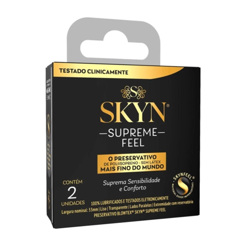 Preservativo Skyn Blowtex  Supreme Feel 2 Unidades