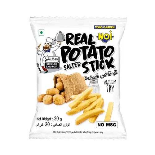 Chips Real Potato Stick Salted 20G