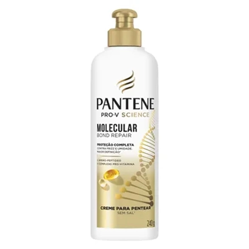 Creme Para Pentear Pantene Molecular Bond Repair 240g