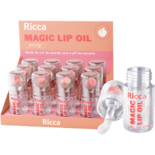 Magic Lip Oil Labial Ricca 3836 Pêssego
