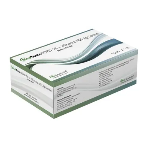 Teste De Covid-19 + Influenza A/B Medtest