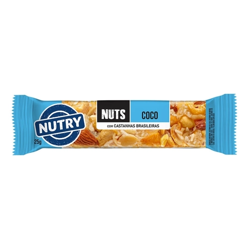Barra De Cereal Nutry Nuts Coco 25g