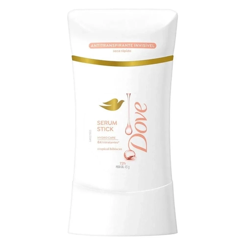 Desodorante Sérum Stick Dove Tropical Hibiscus 45G