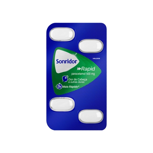 Sonridor Rapid 500Mg 4 Comprimidos