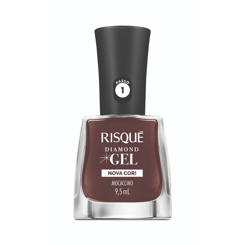 Esmalte Risqué Diamond Gel Mocaccino