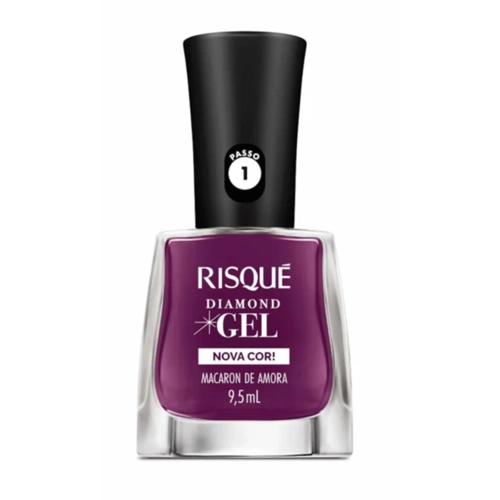Esmalte Risqué Diamond Gel Macaron De Amora