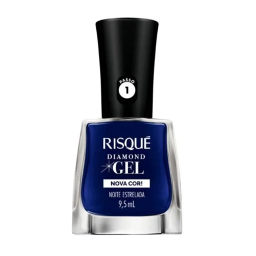 Esmalte Risqué Diamond Gel Noite Estrelada
