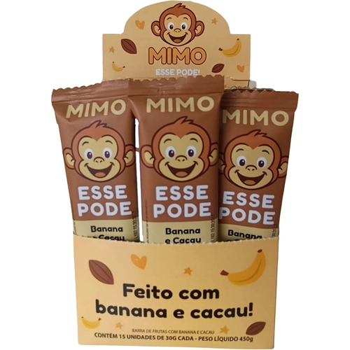 Barra Nutritiva Mimo Banana 30G