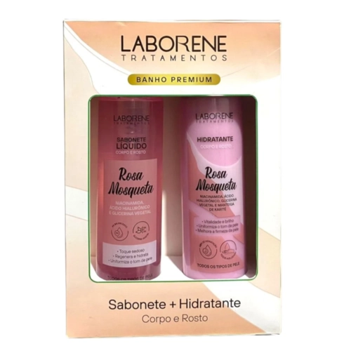 Kit Laborene Sabonete + Hidratante Rosa Mosqueta