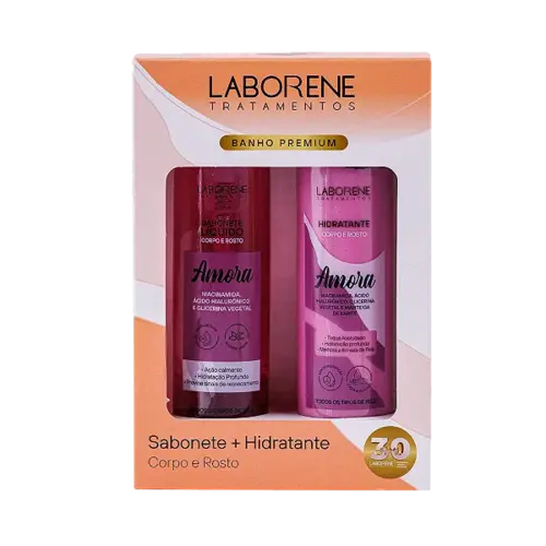 Kit Laborene Sabonete + Hidratante Amora