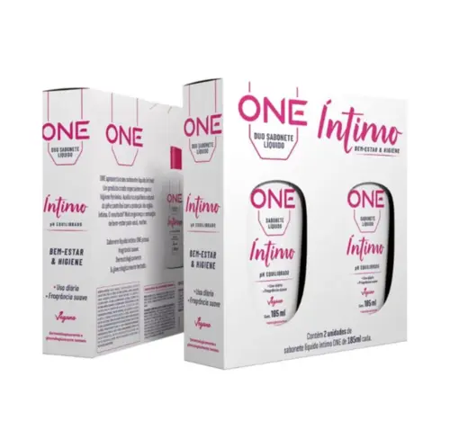 Kit Sabonete Líquido Íntimo Above One 185ml 2 Unidades