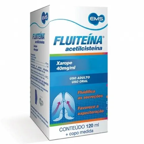 Fluiteina Xarope Adulto 40Mg/Ml 120Ml